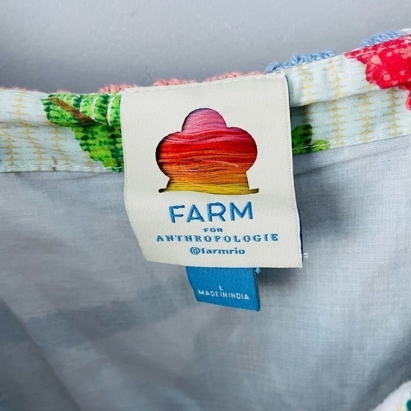 Farm Rio Anthropologie Crochet Mini Dress Blogger Fav - Picture 6 of 9